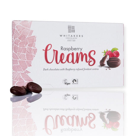 Whitakers Raspberry Creams 150g - 14 Count