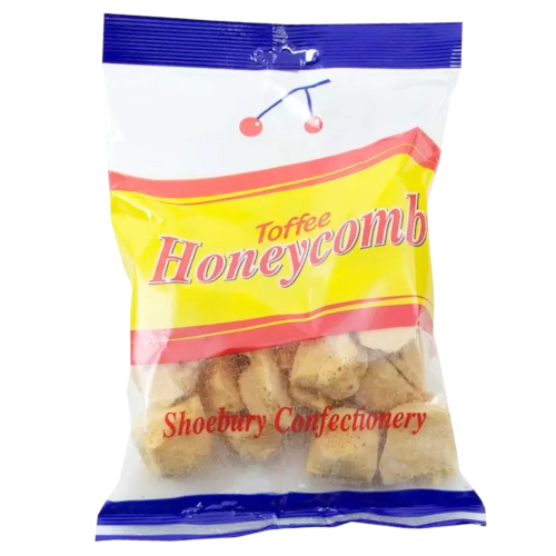 Shoebury Plain Toffee Honeycomb Bag - 14 Count
