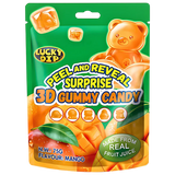 3D Mango Surprise Peel & Reveal Gummies 75g - 10 Count