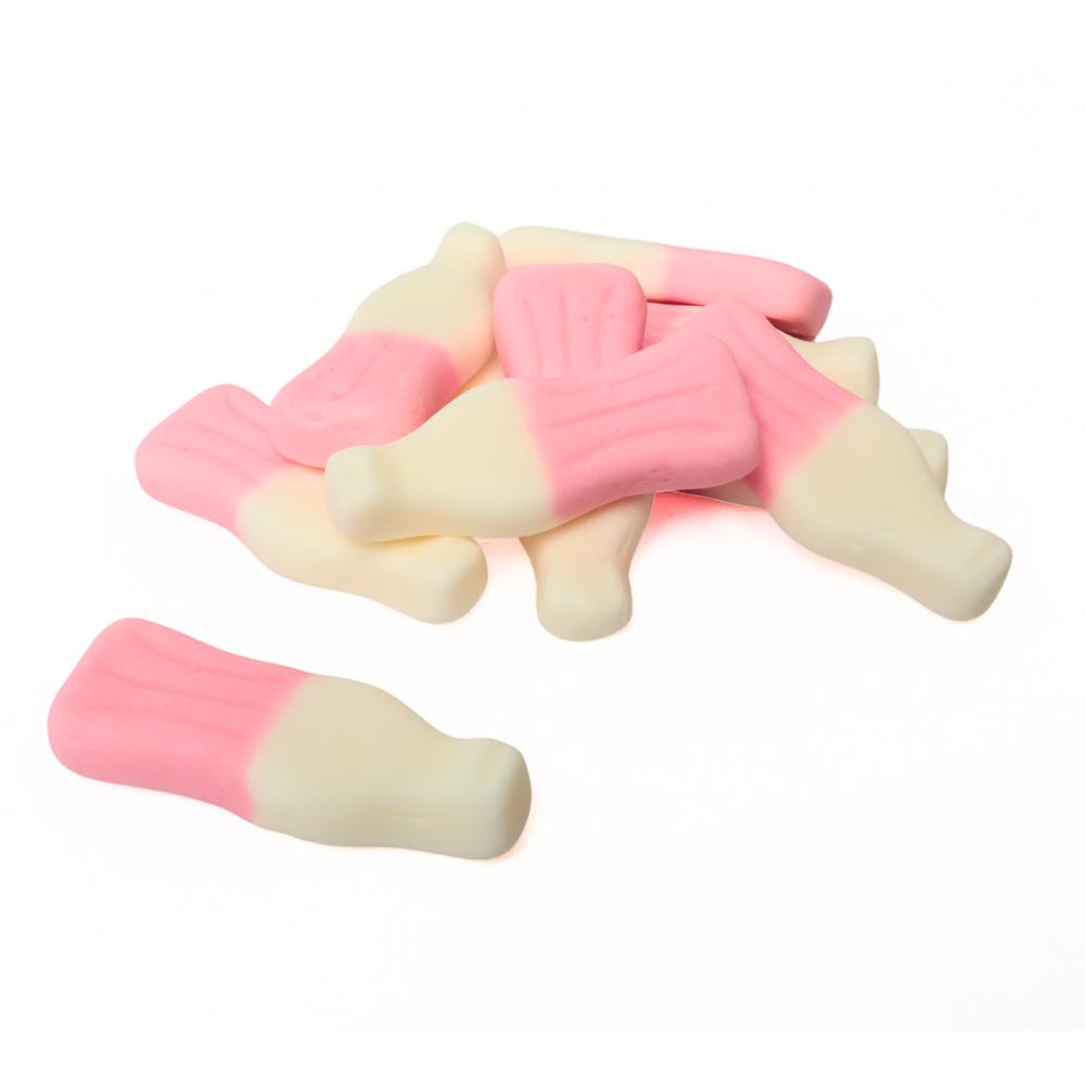 Kingsway Foam Strawberry Milkshake Bottles - 2kg