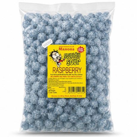 Maxons Stupidly Sour Raspberry Tongue Painter Sweets - 3kg