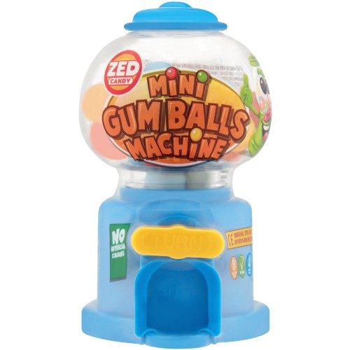 Wholesale Zed Gum Mini Gumball Machine - 12 Count | Appleton Sweets