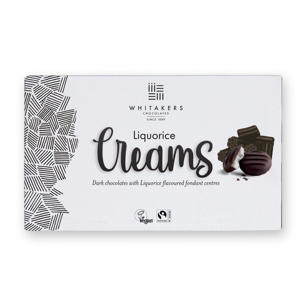 Whitakers Liquorice Creams 150g - 14 Count