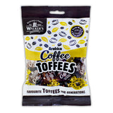 Walkers Coffee Toffees Pre-Packed Bags 150g - 12 Count
