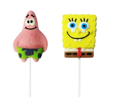 Spongebob Squarepants Candy Marshmallow Pops 45g - 12 Count