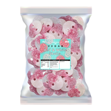 Candycrave Vegan Fizzy Red & White Skulls - 2kg