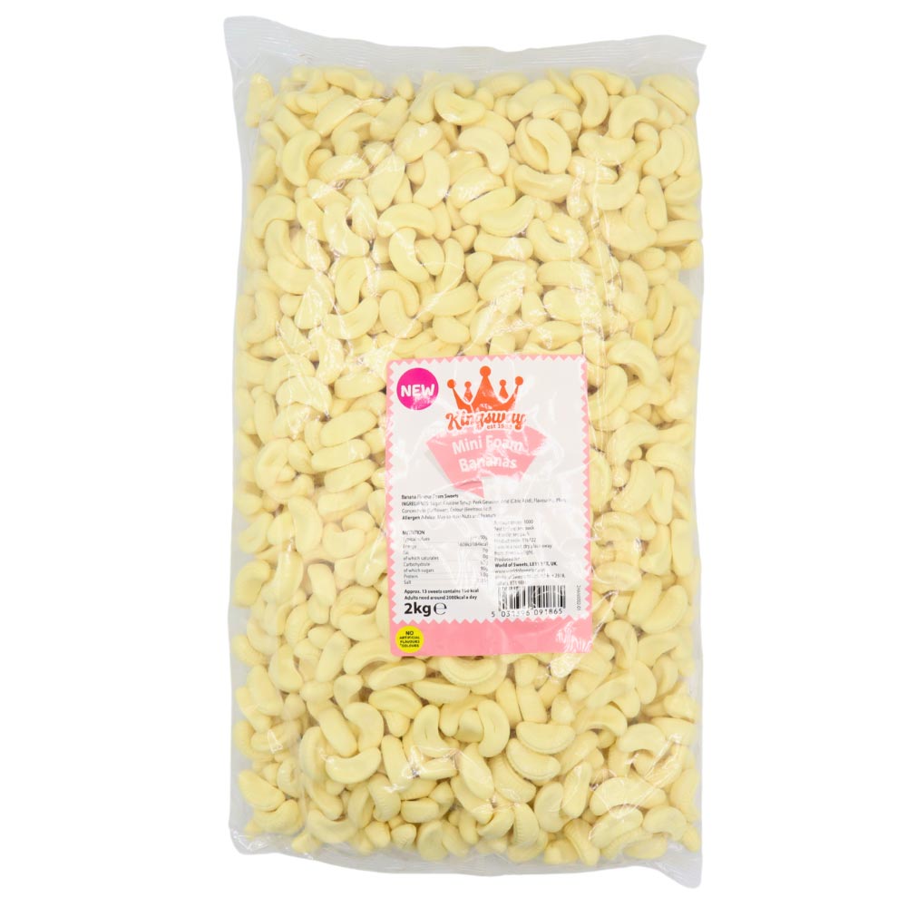 Kingsway Mini Foam Bananas - 2kg