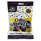Walkers Coffee Toffees Pre-Packed Bags 150g - 12 Count