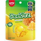 Amos Gummy Pineapple Peelerz 120g - 12 Count