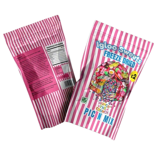 Igloo Sweets Pink Freeze Dried £2 PM 35g - 12 Count