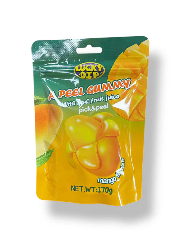 Pick & Peel Mango Fruit Gummies 170g - 10 Count