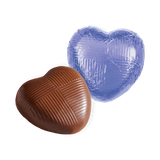 Whitakers Lilac Foiled Chocolate Hearts - 1kg
