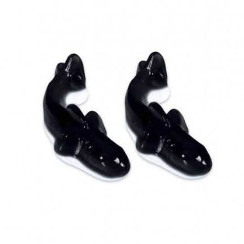 Vidal Black & White Jelly Sharks - 250 Count