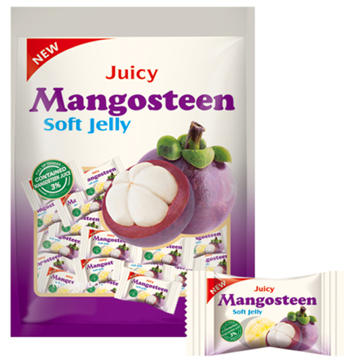 Lucky Dip Exotic Mangosteen Soft Gummy 100g - 12 Count