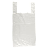 White Small Vest Carriers 7x13x15" - 100 Count