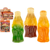 PMS Candy 3D Gummy Cola Bottles 60g Bags - 24 Count