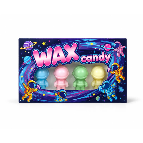 Nubbee Wax Candy Astronauts 40g - 12 Count