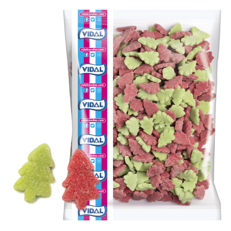 Vidal Gummy Christmas Trees - 3kg