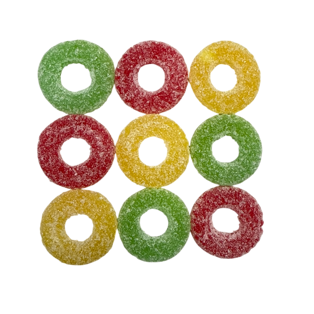 Franssons Sour Fruity Rings - 1.5kg