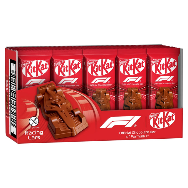 Nestle Kit Kat F1 Chocolate Car Figure 29g - 30 Count