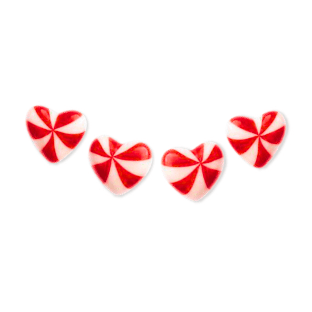 Wholesale Dulce Plus Strawberry Cream Red Twist Hearts - 2kg