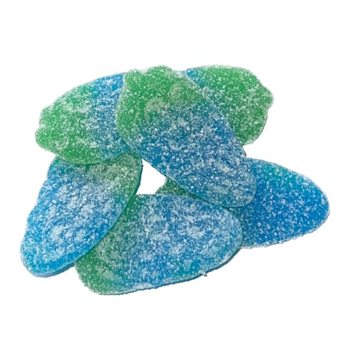 Wholesale Vidal Sour Giant Blue Raspberries - 2.65kg | Appleton Sweets