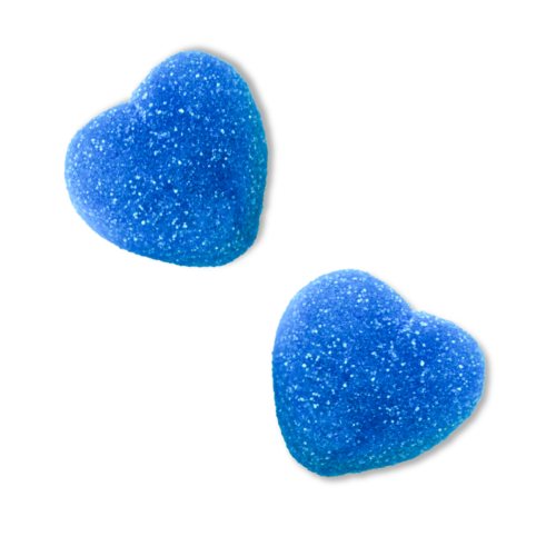 Damel Sour Raspberry Filled Hearts - 3kg