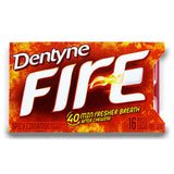 Dentyne Fire Chewing Gum - 9 x 16 Count