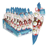 Snowman & Snowdog Candy Cones 150g - 18 Count