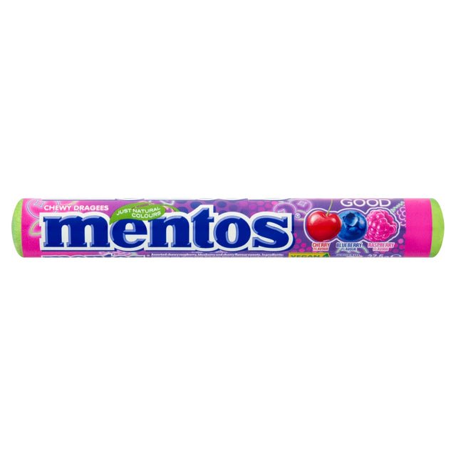 Mentos Feeling Berry Good Chewy Dragees - 40 Count