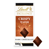 Lindt Excellence Dark Chocolate Crispy Wafer 100g - 20 Count