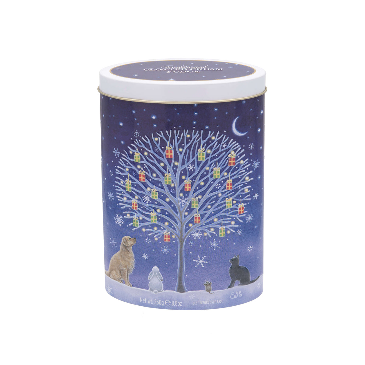 Wholesale Gardiners Christmas Gifts Clotted Cream Fudge Oval Tin 250g ...