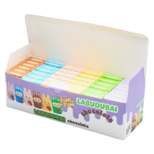 Labudubai Labubu Chocolate 30g Bars - 36 Count