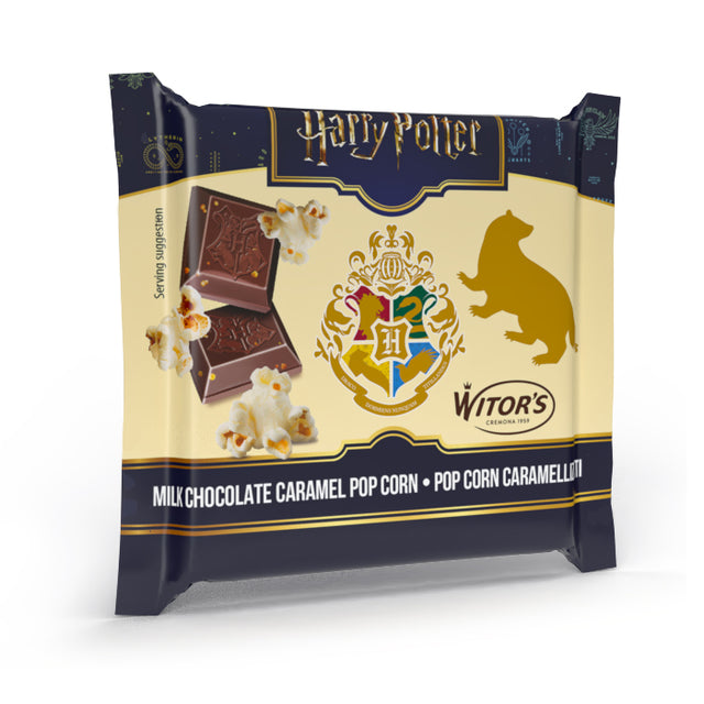Harry Potter Milk Choc Caramel Popcorn Bar 40g - 24 Count *BBD 12/26*
