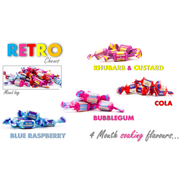 Real Candy Co Retro Assorted Chews Mix - 3kg