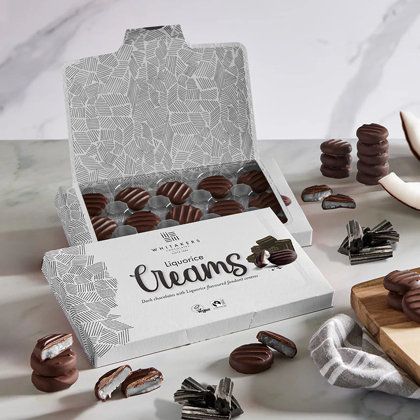 Whitakers Liquorice Creams 150g - 14 Count