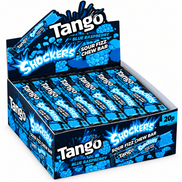 Tango Blue Raspberry Shockers 20p PMP 20g - 60 Count