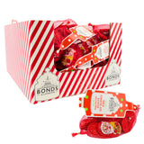 Bonds Milk Chocolate Santas Net 80g - 48 Count