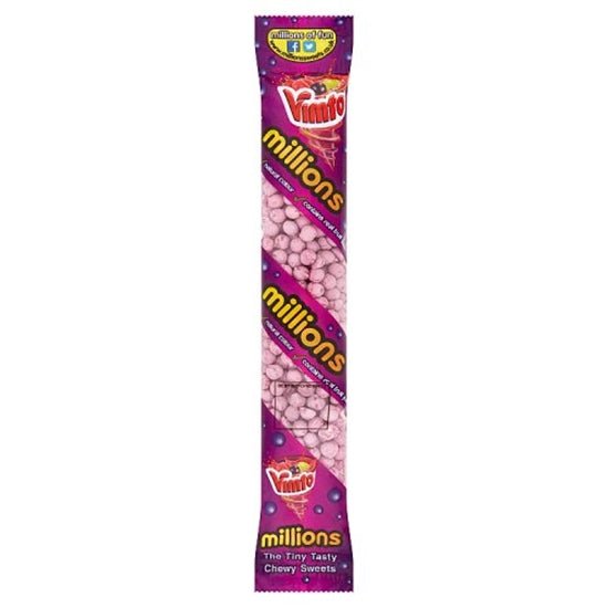 Millions Vimto Tubes - 12 Count