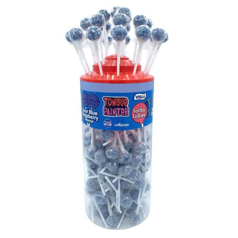 Wholesale Vidal Blue Raspberry Tongue Painter - 150 Count | Appleton Sweets